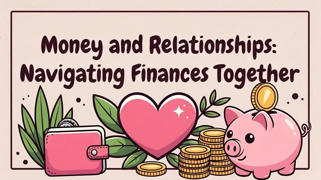 Couple planning finances together