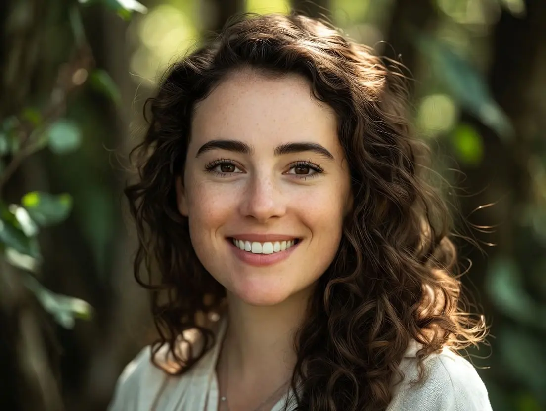 Person crafting an authentic dating profile on a smartphone